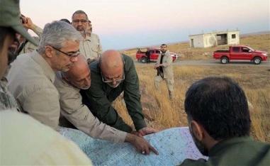 senior officers from the Iranian military in Aleppo