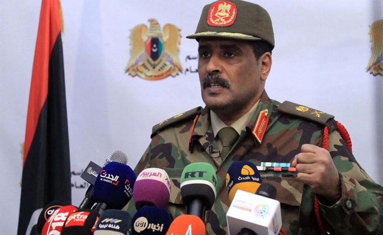 LNA spokesman, General Ahmed al-Mesmari