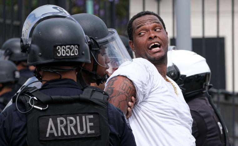 المتظاهرون في الولايات المتحدة