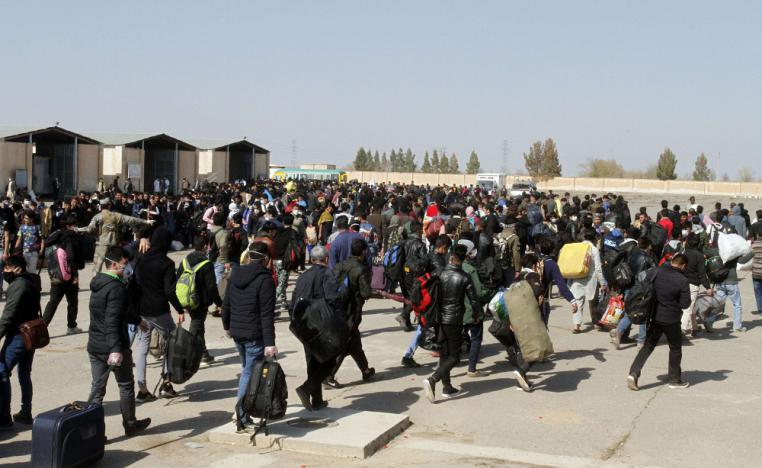 اللاجئون الافغان في ايران