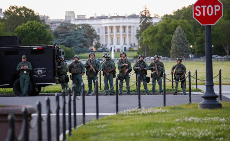 الحرس الوطني الأميركي ينتشر حول البيت الأبيض لدعم الشرطة