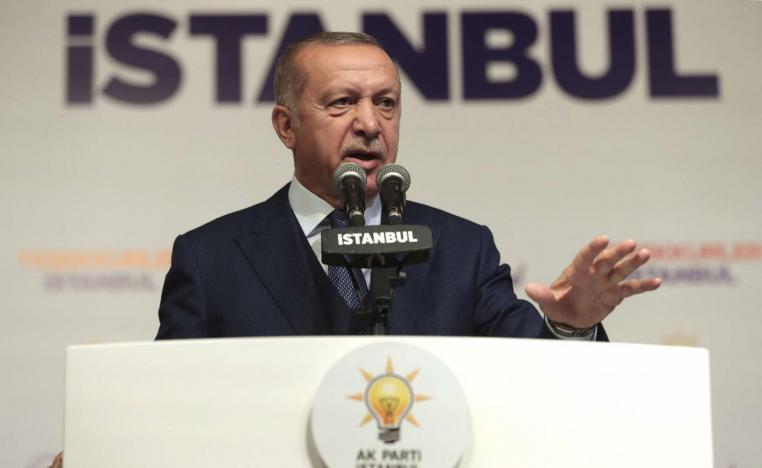 الرئيس التركي رجب طيب اردوغان