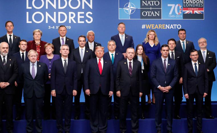 زعماء دول حلف الناتو في اجتماع لندن