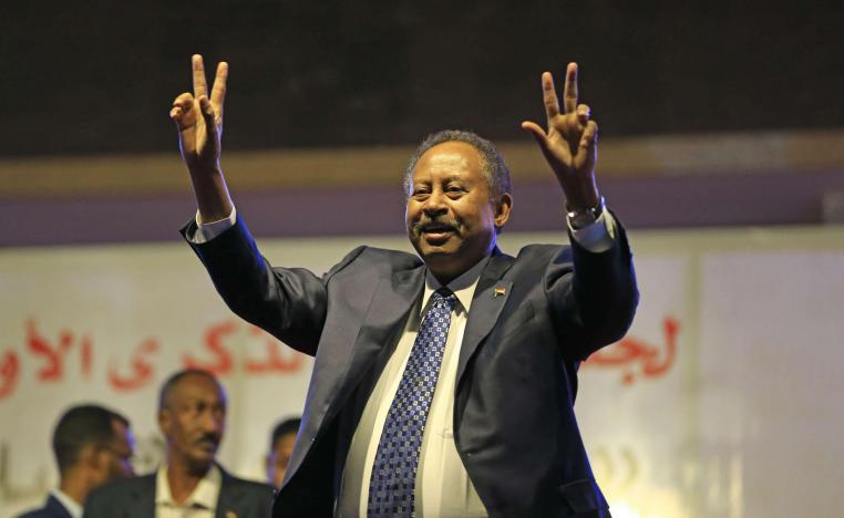 رئيس الوزراء السوداني عبدالله حمدوك