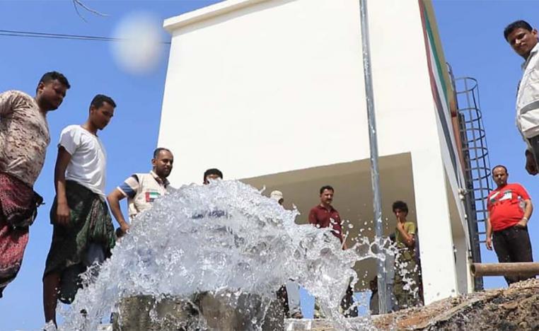 UAE's water projects will benefit some 600,000 people in Yemen