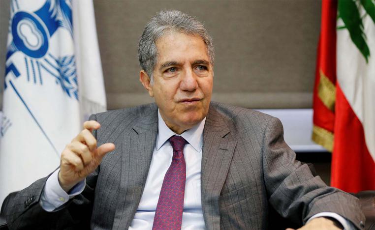 Lebanon's Finance Minister Ghazi Wazni 