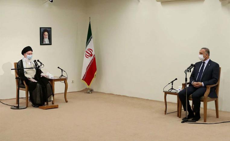 Khamenei said Iran would not interfere in relations between Iraq and the United States