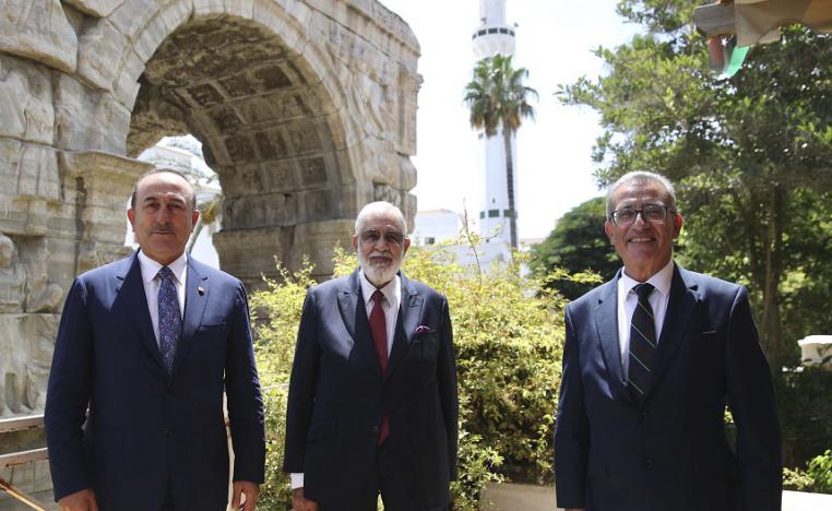 وزراء خارجية تركيا وحكومة الوفاق ومالطا