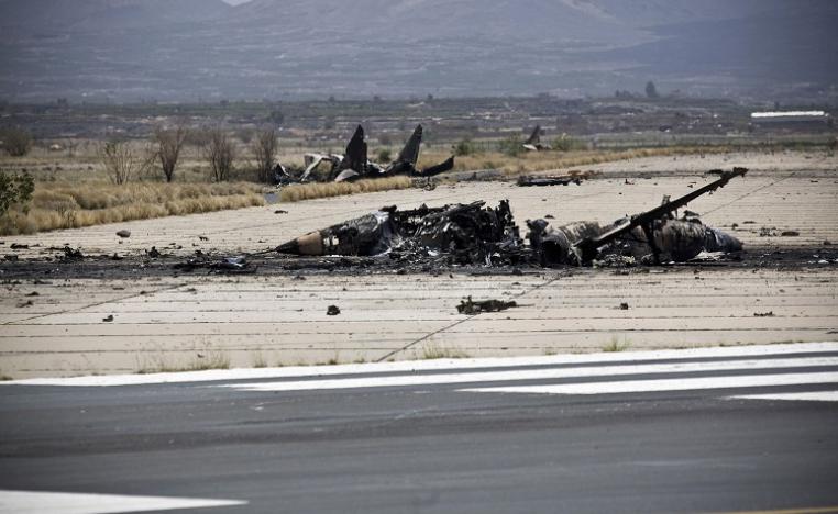 طائرة حوثية مسيرة مفخخة