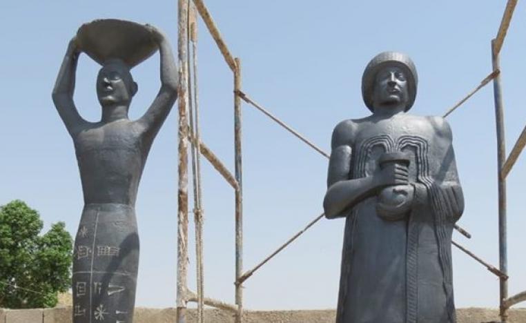 من أعمال الفنان احمد حسن (الصورة من صفحته على فيسبوك)
