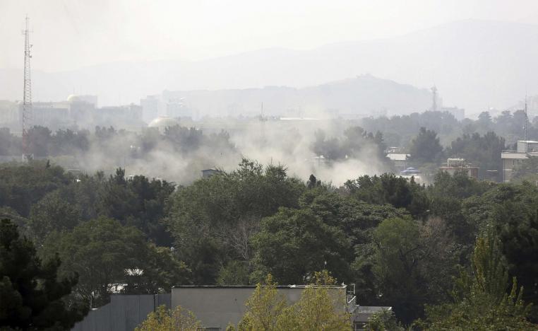 انفجارات بمناطق مختلفة من كابول جراء القصف الصاروخي