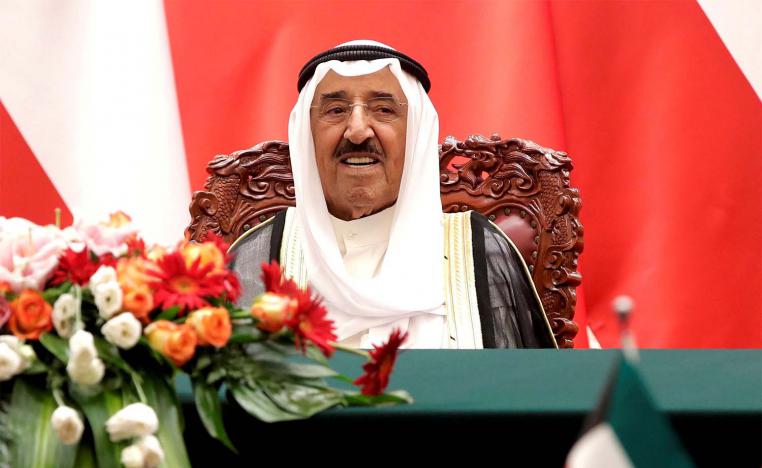 Emir Sheikh Sabah al-Ahmad al-Sabah is in the United States completing medical treatment 