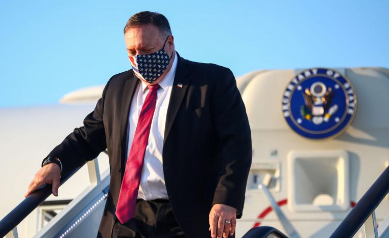 بومبيو: اول رحلة رسمية