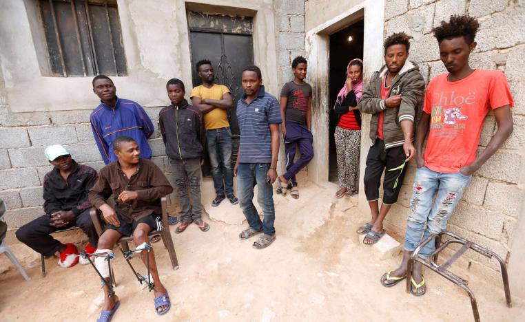 المهاجرون واللاجئون في ليبيا