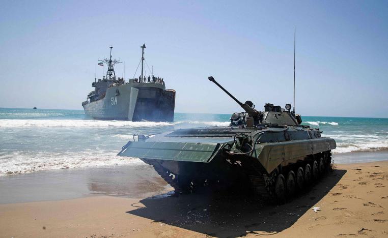 مناورات عسكرية ايرانية