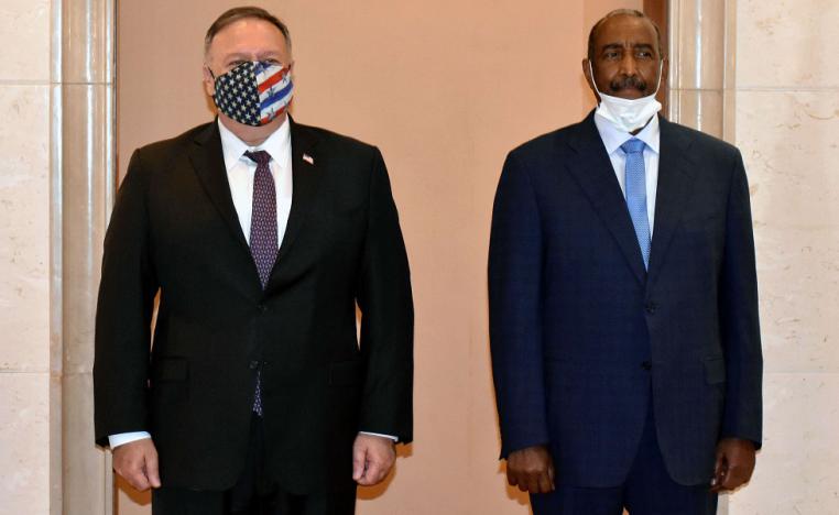بومبيو يعتزم حلّ الخلاف مع السودان قبل الانتخابات الأميركية