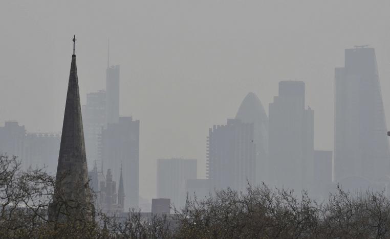تلوث الجو في مدينة لندن