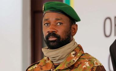 Colonel Assimi Goita, leader of Malian military junta