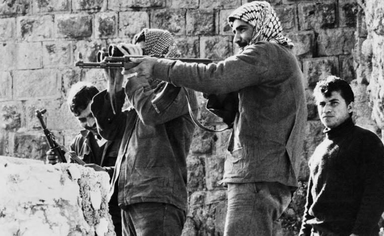 فلسطينيون يسيطرون على قلعة عجلون في الأردن عام 1970