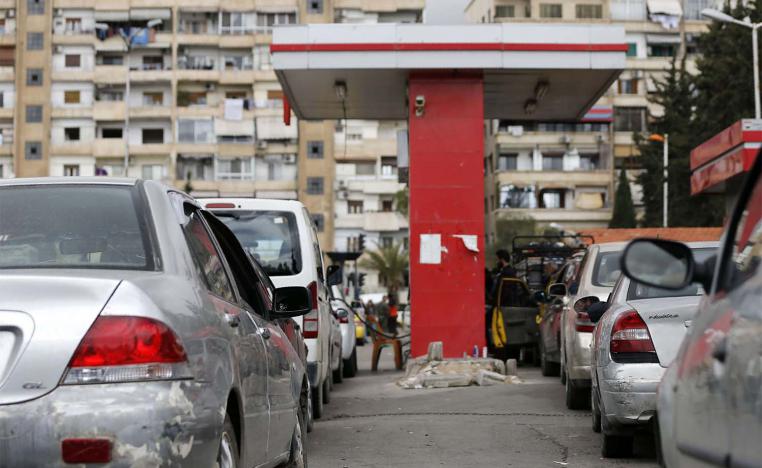 Long queues at petrol stations
