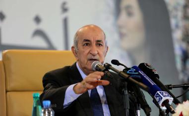 Algerian President Abdelmadjid Tebboune 