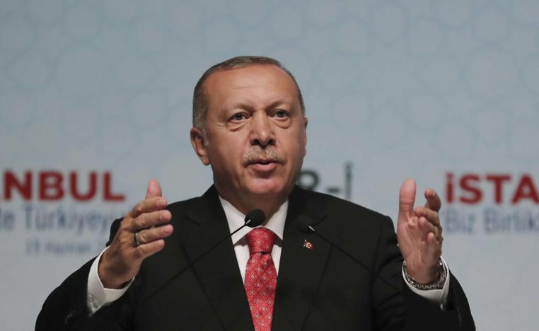 الرئيس التركي رجب طيب اردوغان