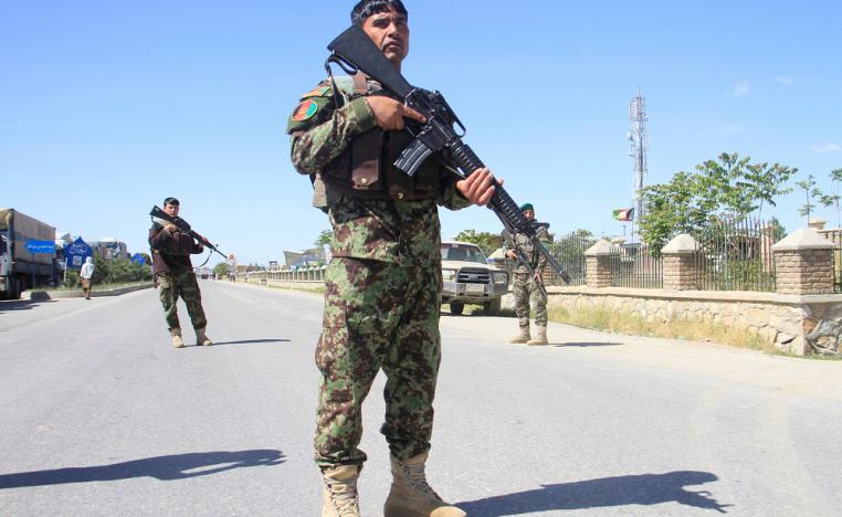 عناصر من قوات الأمن الأفغانية