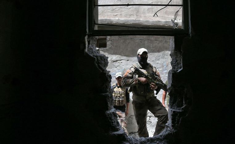 أحد عناصر جهاز مكافحة الإرهاب العراقي