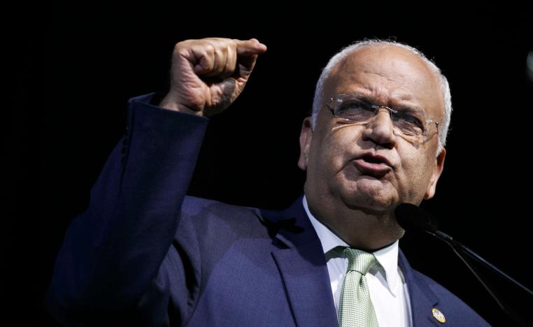أمين سر اللجنة التنفيذية في منظمة التحرير الفلسطينية صائب عريقات