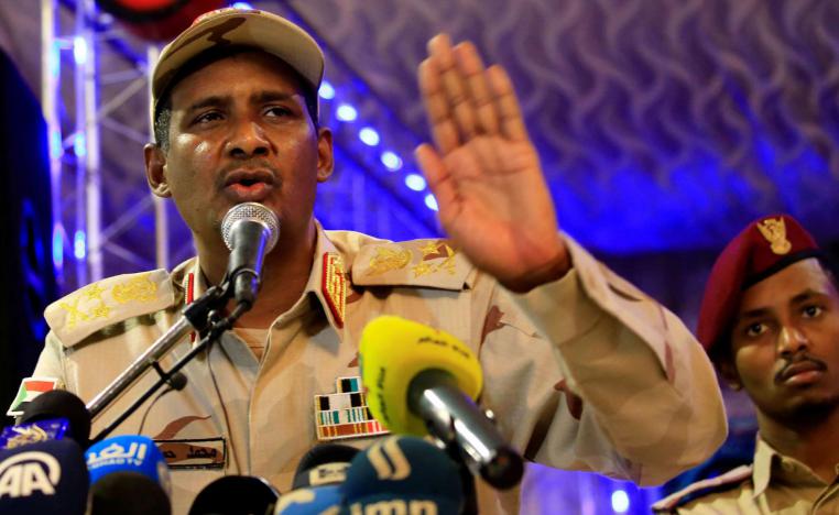 نائب رئيس مجلس السيادة السوداني محمد حمدان دقلو 