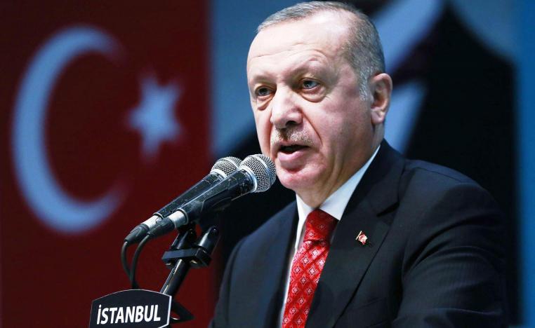 الرئيس التركي رجب طيب اردوغان
