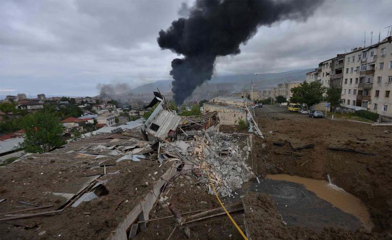 Fighting is raging in the breakaway Nagorno-Karabakh region