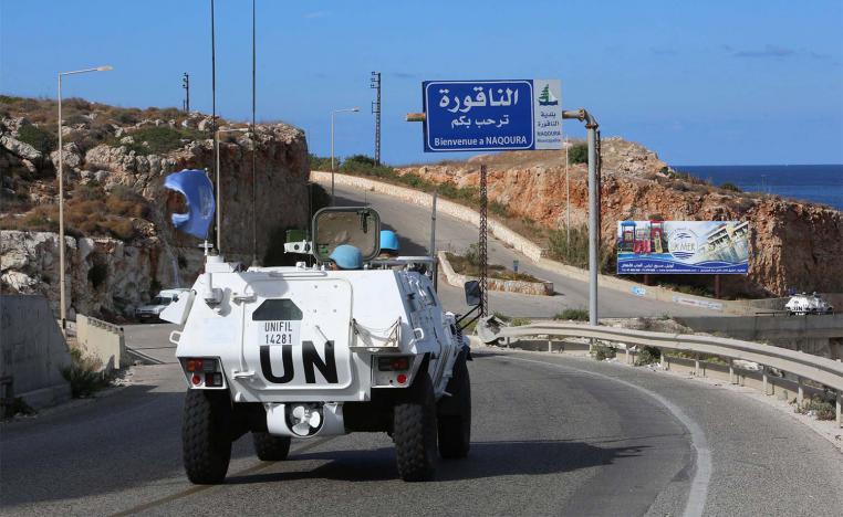 A long-running dispute over Lebanese-Israeli maritime border running through potentially gas-rich Mediterranean waters