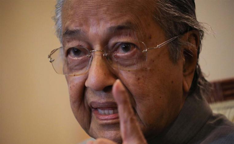 Twitter said Mahathir's message violated its rules and it had removed the tweet