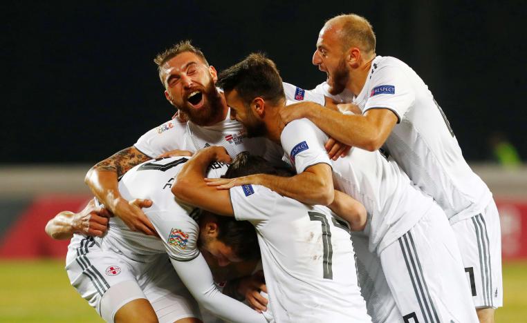 مواجهة مثيرة بين جورجيا ومقدونيا الشمالية