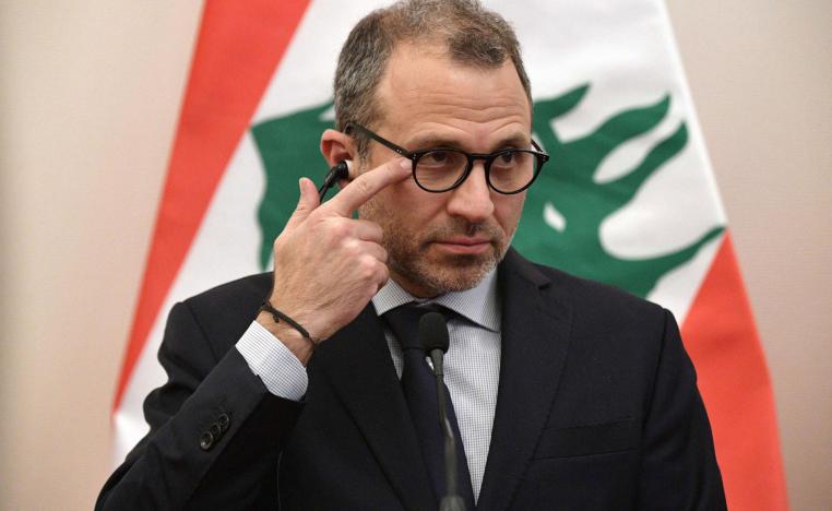 جبران باسيل زعيم حزب التيار الوطني الحر اللبناني