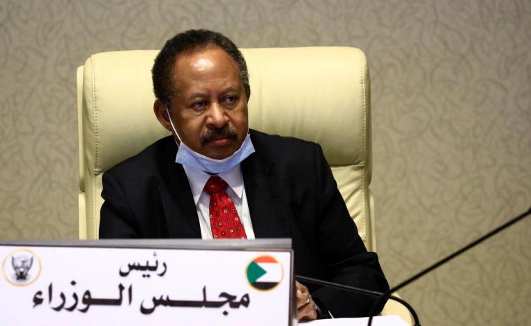 رئيس الوزراء السوداني عبدالله حمدوك