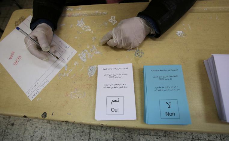 استفتاء على التعديل الدستور في الجزائر