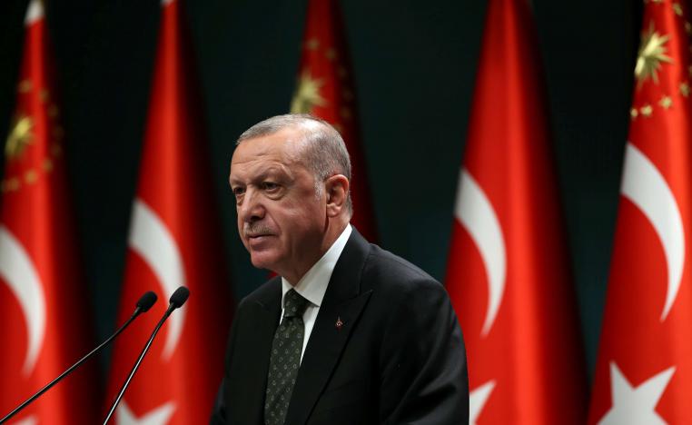 الرئيس التركي رجب طيب أردوغان