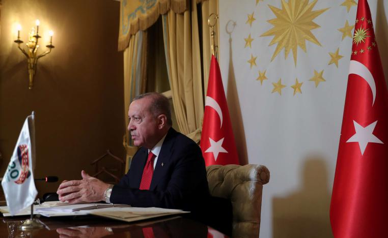 الرئيس التركي رجب طيب اردوغان