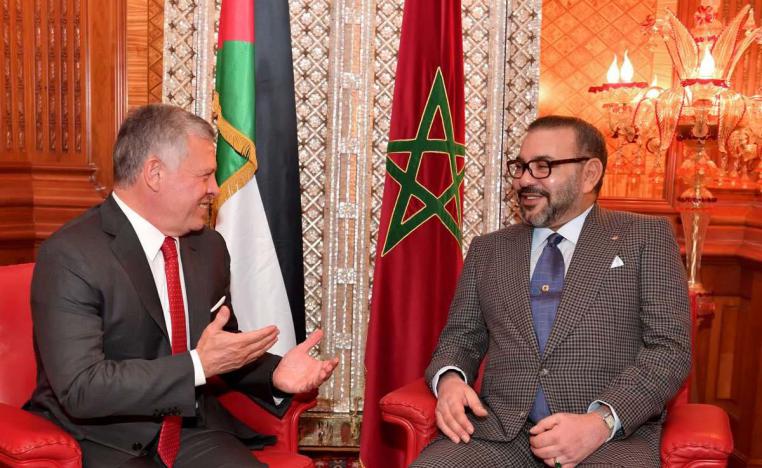 King Mohammed VI and King Abdullah II