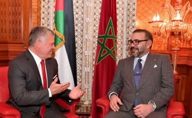 King Mohammed VI and King Abdullah II