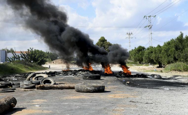 الاحتجاجات في تونس