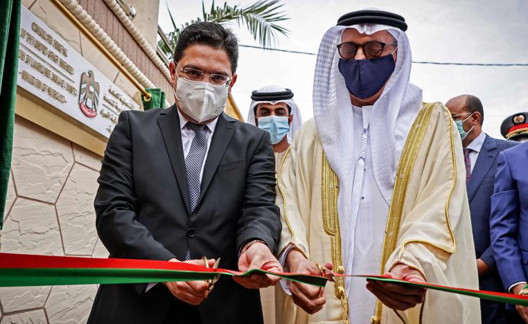 القنصلية الاماراتية تاسع بعثة دبلوماسية يتم افتتاحها في العيون خلال سنة