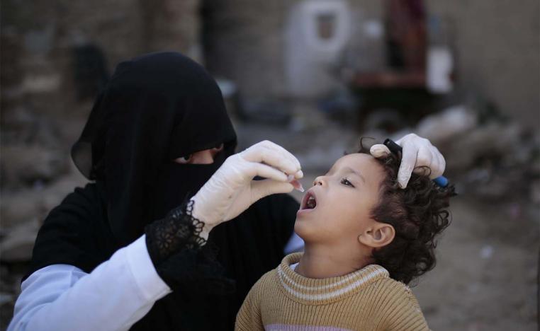 A nationwide campaign run by the WHO and UNICEF to vaccinate Yemen's children 