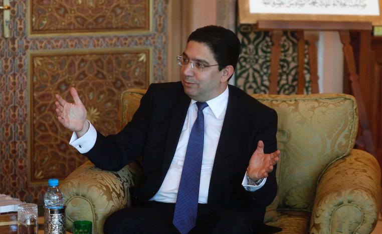 وزير الخارجية المغربي ناصر بوريطة 