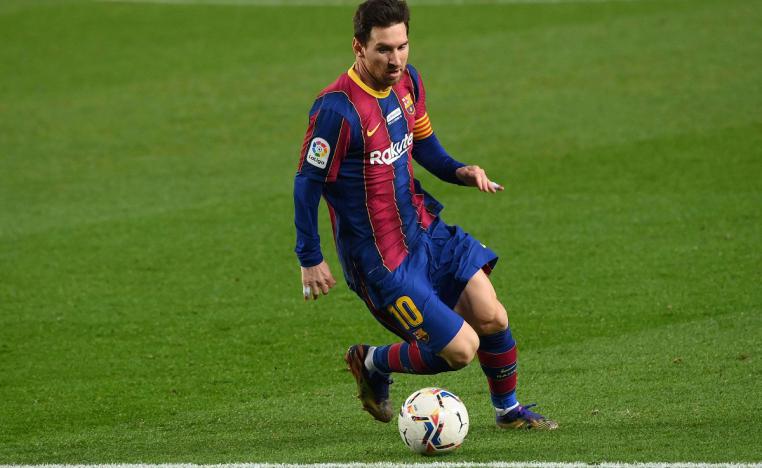 اللاعب الارجنتيني ليونيل ميسي