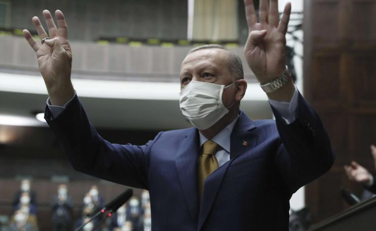 الرئبيس التركي رجب طيب أردغان