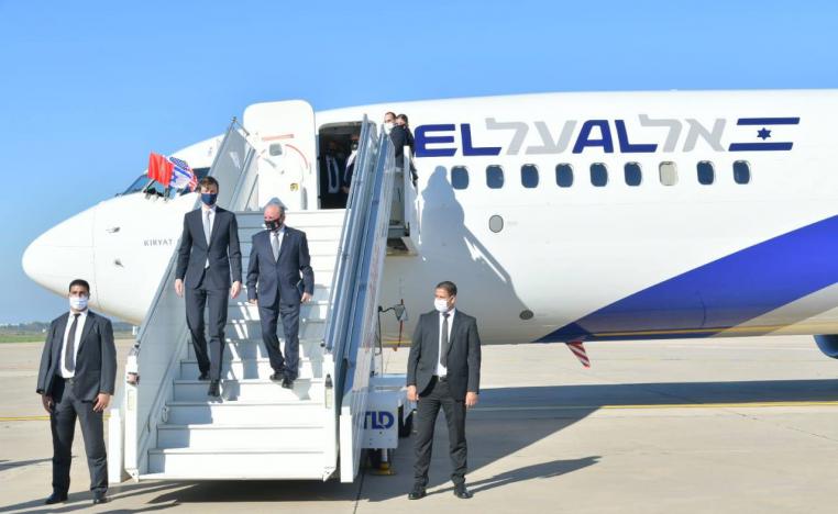 وصول الرحلة الاسرائيلية الى المغرب