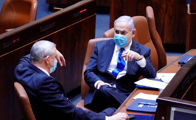 Netanyahu and Gantz have been locked in a dispute over passage of a national budget